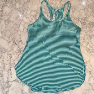 LULULEMON ATHLETICA STRIPED TANK 4